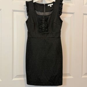 dELiA*s Black Mini Dress with Ruffle Detail